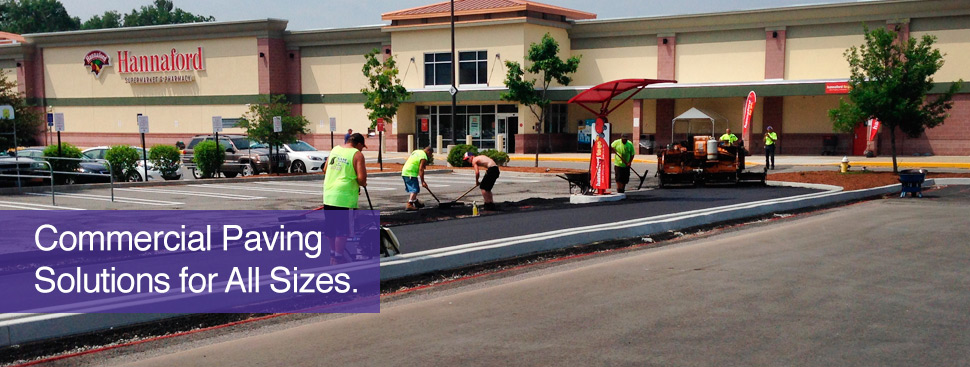 commercial paving and parking lots